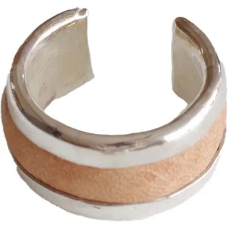 MARIA RUDMAN(マリアルドマン) 19-THE SHOW RING (leather) リング