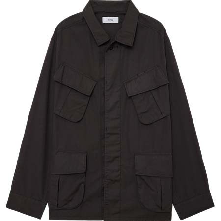 MARKA WARE(マーカウェア) オーガニックコットンウェザー / PARKING別注ジャングルファティーグジャケット, Charcoal