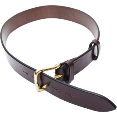 Martin Faizey(マーティンフェイジー) 1.5inch West End Buckle Saddle Leather Belt（サドルレザーベルト）/Havana Brown（ハバナブラウン） [24-M.F.SADDLERY1.5]