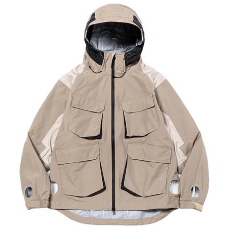 meanswhile(ミーンズワイル) Air Window Shell JKT