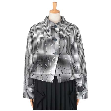 芽風(めふう) ギンガムチェック ジャケット
