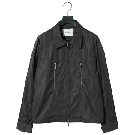 MIDIUMISOLID(ミディウミソリッド) Men’s ナイロンシャツブルゾン