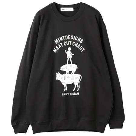 Mintdesigns(ミントデザインズ) Meat Chart Sweat