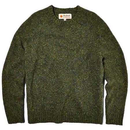 MOLLUSK(モラスク) Cambridge Sweater “Woodland”
