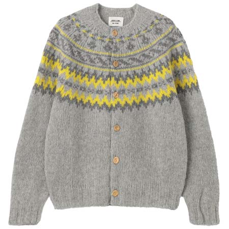 Morris & Sons(モリス＆サンズ) チャンキーノルディックカーディガン WOMEN