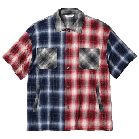 MUSIC SAVED MY LIFE(ミュージックセイブドマイライフ) CRAZY PATTERN SHIRT