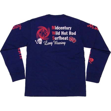 M.W.S.(エムダブルエス) ロンT M.W.S. LONG SLEEVE-T