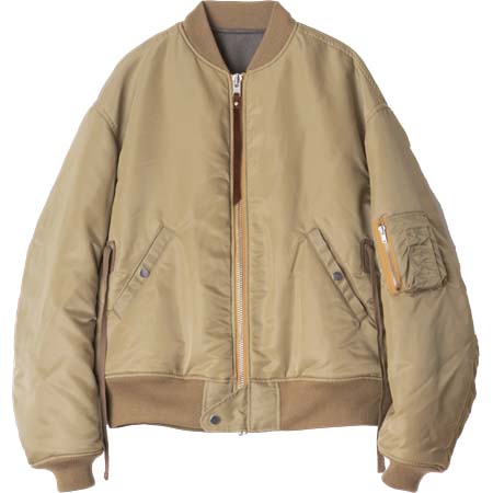 Name.(ネーム) NYLON TWILL REVERSIBLE MA-1