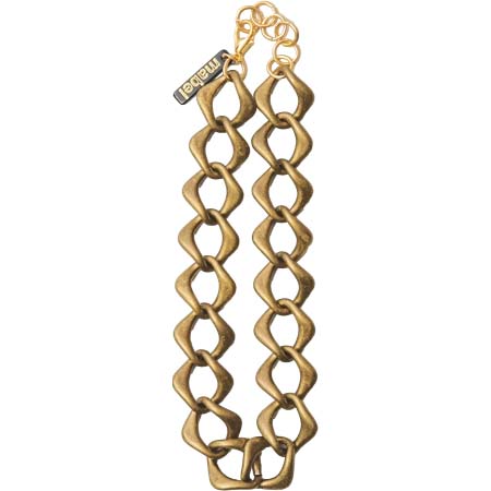 NARACAMICIE(ナラカミーチェ) アンティークメタル調チェーンネックレス