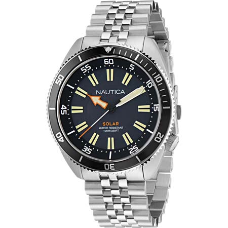 NAUTICA(ノーティカ) vintage stainless steel quartz analog watch
