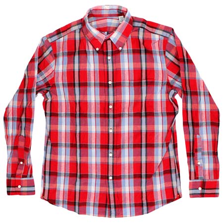 New England Shirt Company(ニューイングランドシャツカンパニー) New York Red Plaid B/D Shirt
