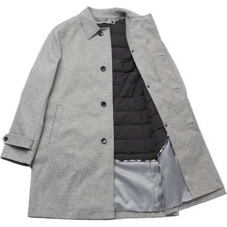 NEWYORKER(ニューヨーカー) サージ セミロングステンカラーコート