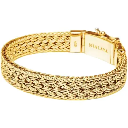 NIALAYA(ナイアラヤ) チェーン ブレスレット