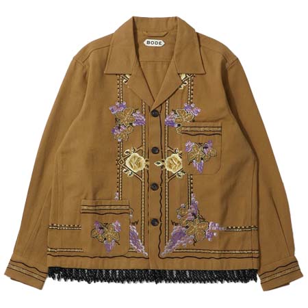 niche.(ニッチ) AUTUMN ROYAL FRINGED LS SHIRT