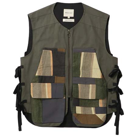 NICHOLAS DALEY(ニコラスデイリー) PATCHWORK UTILITY WAISTCOAT