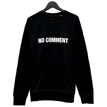 NO COMMENT PARIS(ノーコメントパリ) SWEAT起毛無し JP NO COMMENT logo LTN319-1