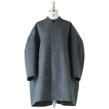 NO CONTROL AIR(ノーコントロールエアー) スーパー100’sウールショートビーバー ボトルネックコート