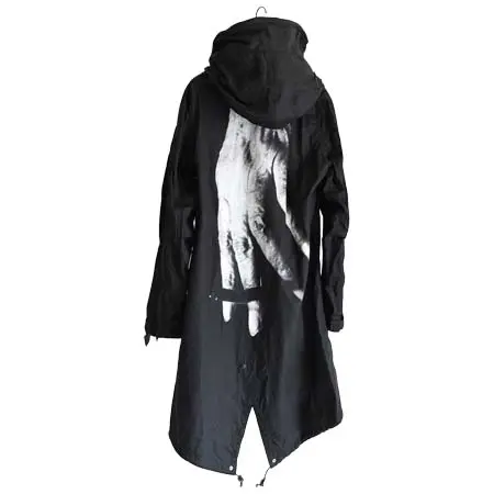 nude:masahiko maruyama(ヌードマサヒコマルヤマ) “HAND PRINT”Militaly Parka