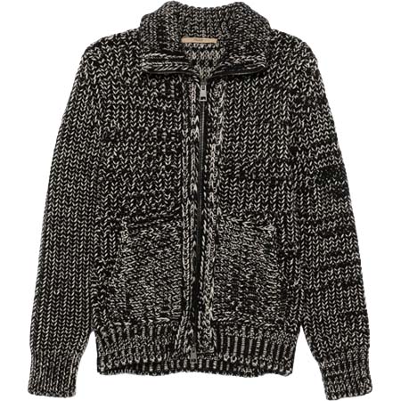 NUUR(ノール) チャンキーニット カーディガン