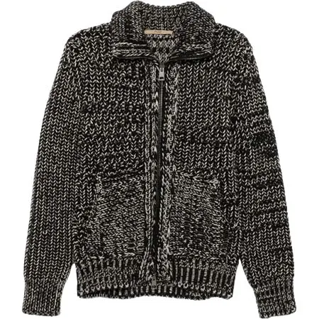 NUUR(ノール) チャンキーニット カーディガン