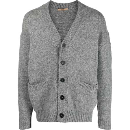 NUUR(ノール) ボタン カーディガン