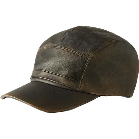 OLD JOE ＆ CO (オールドジョー) PATINA DEERSKIN FRONT BELTED WORK CAP – 242OJ-HT03