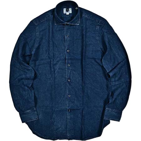 ORIAN(オリアン) 24-25AW ORIAN DENIM DIVISION リヨセル100% ホリゾンタルカラードレスシャツ