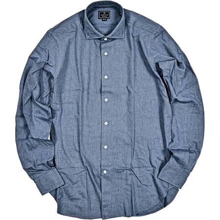 ORIAN(オリアン) 24-25AW ORIAN Vintage コットン100% ホリゾンタルカラードレスシャツ