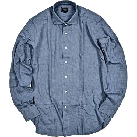 ORIAN(オリアン) 24-25AW ORIAN Vintage コットン100% ホリゾンタルカラードレスシャツ