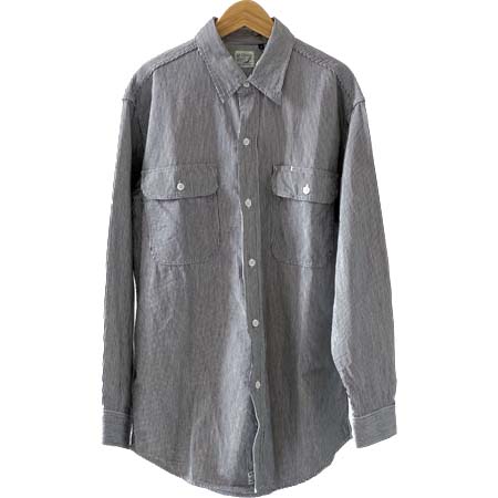 ORSLOW(オアスロウ) HICKORY STRIPE WORK SHIRT