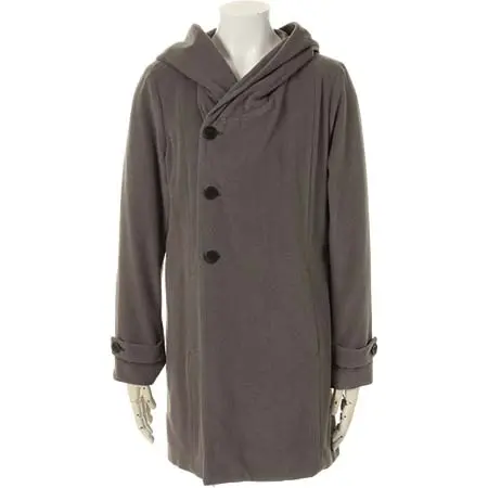 OURET(オーレット) BACK SATIN BEAVER BIG HOOD COAT