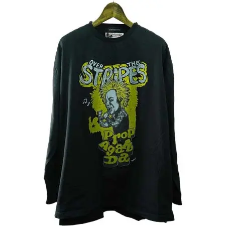 OVER THE STRIPES(オーバーザストライプス) PROPA9ANDA x OVER THE STRiPES プロパガンダ x オーバーザストライプス / KINGPUNK L/S TEE キングパンクロングスリーブTシャツ