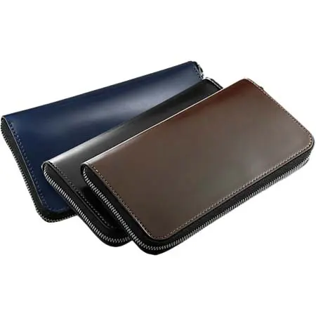 PAIR SLOPE(ペアスロープ) 31CL コードバン ラウンド長財布