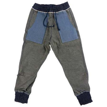 Palme d’Or(パルムドール) リバーシブル デニムリブパンツ