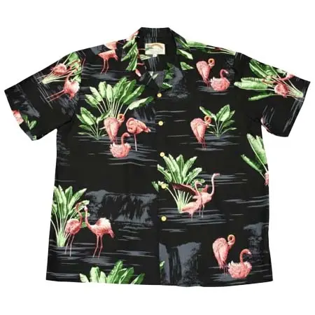 PARADISE FOUND(パラダイスファウンド) アロハシャツ フラミンゴ