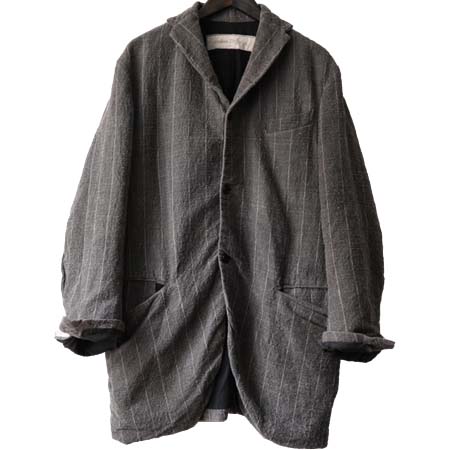Paul Harnden(ポールハーデン) 20AW Doggy Bag Jacket Long アンティークウールシルクジャケット
