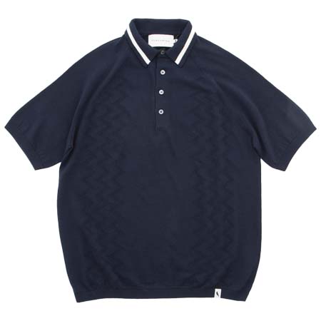 PEREGRINE(ペレグリン) テクスチャードポロシャツ CP121062