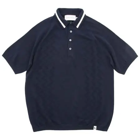 PEREGRINE(ペレグリン) テクスチャードポロシャツ CP121062