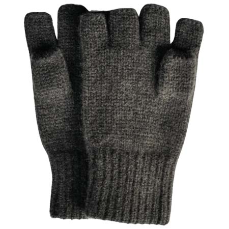 picea(ピセア) OPEN FINGER GLOVES CHARCOAL