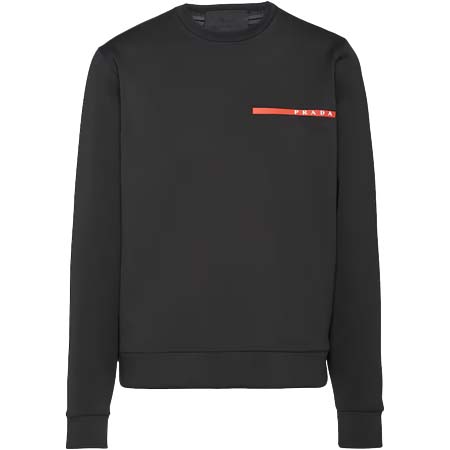 PRADA LINEA ROSSA(プラダリネアロッサ) リサイクルダブルテクニカルジャージー スウェットシャツ