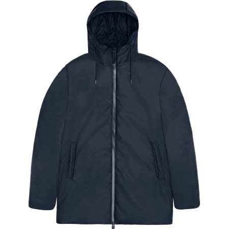 RAINS(レインズ ) Lohja Long Insulated Jacket – Navy