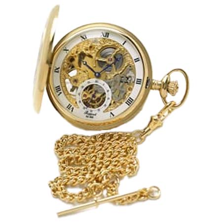 RAPPORT(ラポート) 両開き スケルトン　PW44 懐中時計