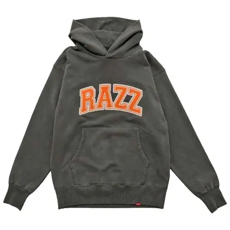 RAZZIS(ラズ) Pigment patch hoodie / 4colors
