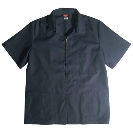 RED KAP(レッドキャップ) KP44 半袖 ジップフロントスモック