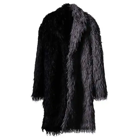 REGIEVO(レジエボ) ファーシャギー ロングコート unisex