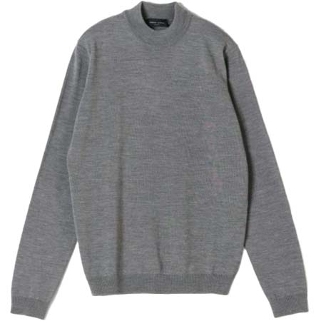 roberto collina(ロベルトコリーナ) モックネックハイゲージニット