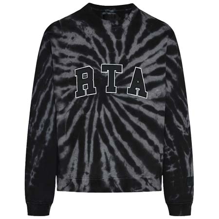 RTA(アールティーエー) Tie Dye Crewneck Sweatshirt
