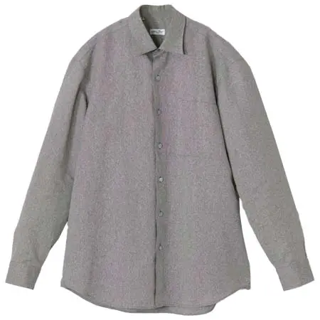 Salvatore Piccolo(サルヴァトーレピッコロ) Regular Collar Front Pocket Shirt – Dark Navy