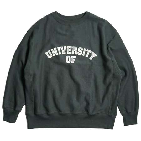 Sanca(サンカ) UNIVERSITY CREW SWEAT