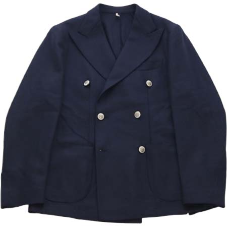 Santaniello(サンタニエッロ) ソフトウール ダブルブレステッド ジャケット